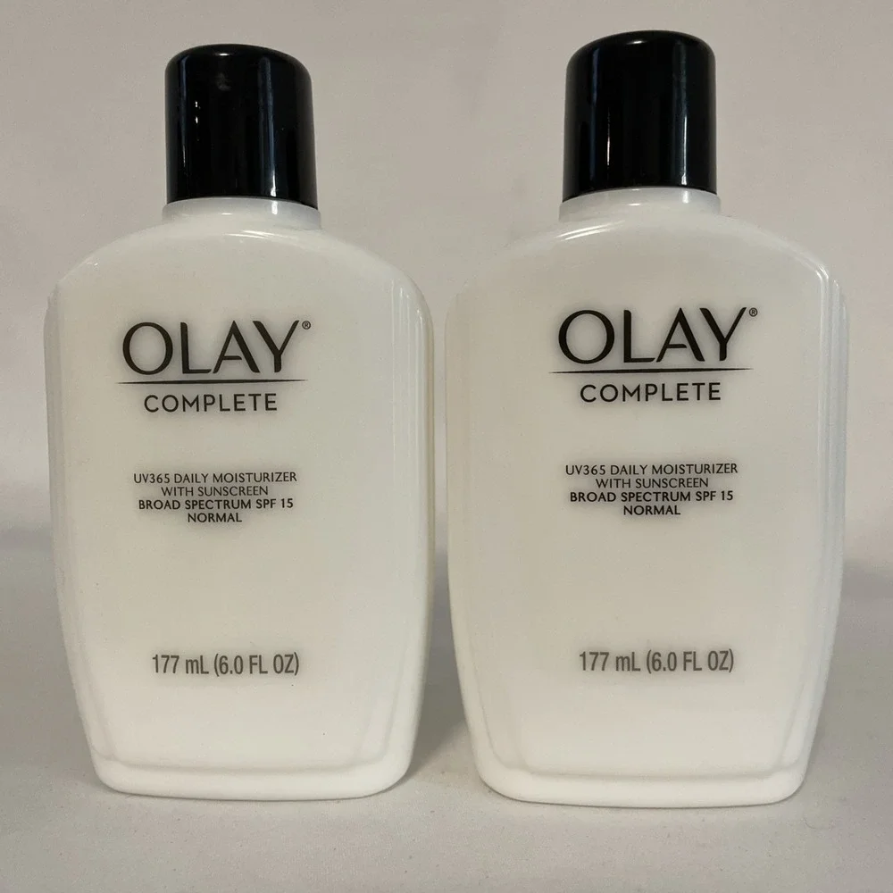 Olay Complete UV Daily Moisturizer SPF 15 Pack of 2, 6oz Each